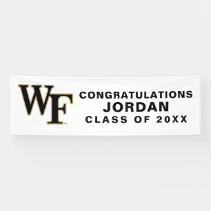 Wake Forest University WF Banner