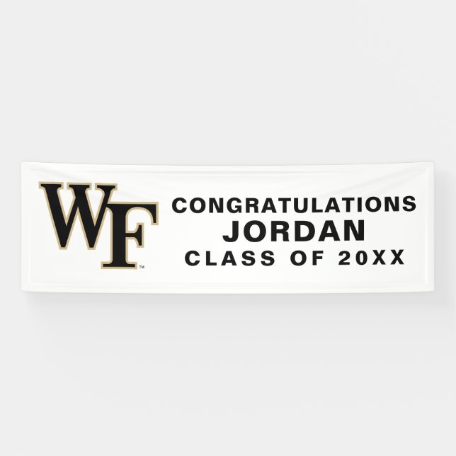 Wake Forest University | WF Banner (Horizontal)