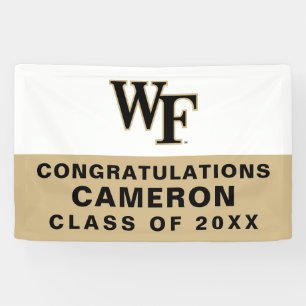 Wake Forest University WF Banner