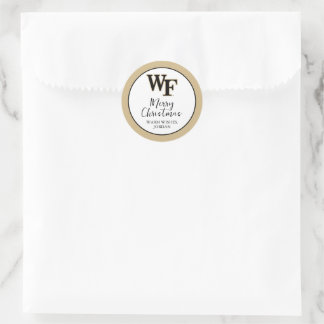 Wake Forest University | WF Classic Round Sticker