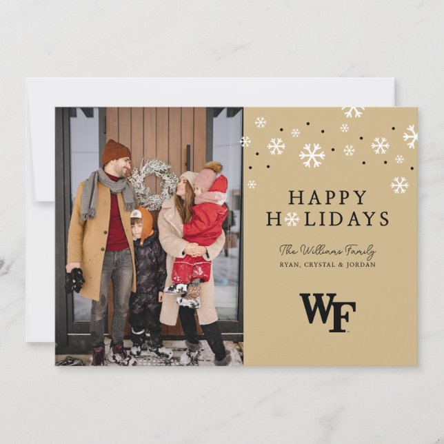 Wake Forest University | WF Holiday Card (Front)