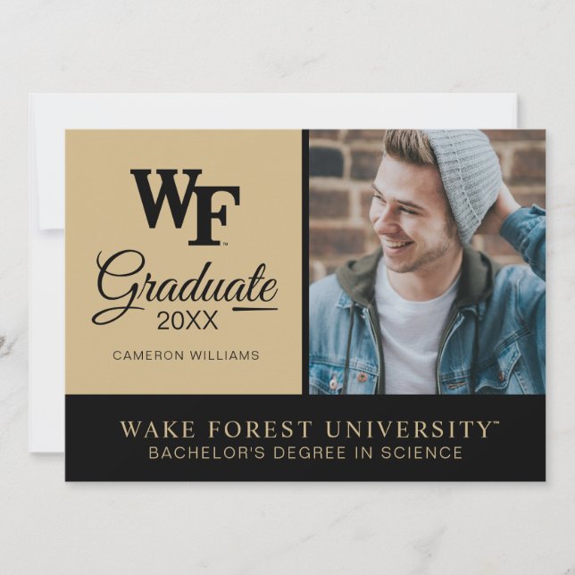 Wake Forest University | WF Invitation (Front)