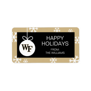 Wake Forest University WF Label