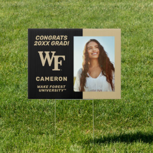 Wake Forest University WF Sign