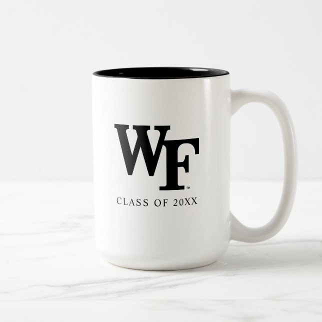 Wake Forest University | WF Two-Tone Coffee Mug (Right)
