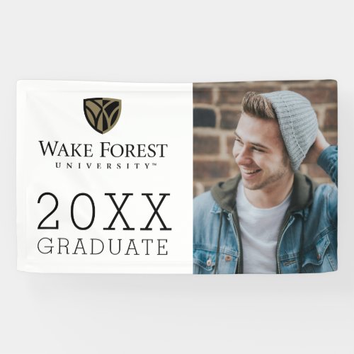 Wake Forest University Wordmark Banner