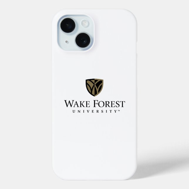 Wake Forest University Wordmark Case-Mate iPhone Case (Back)