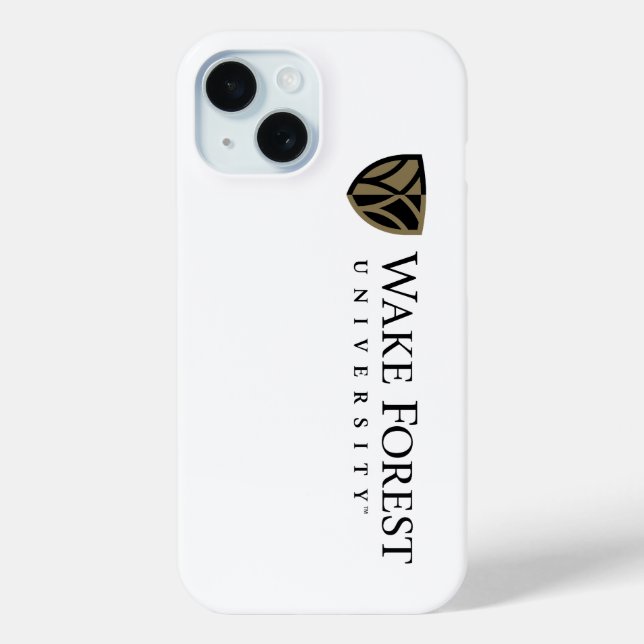 Wake Forest University Wordmark Case-Mate iPhone Case (Back)