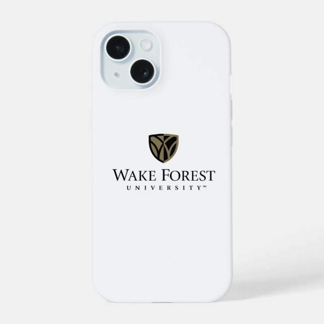 Wake Forest University Wordmark Iphone Case (Back)