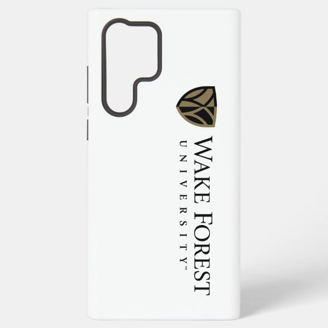 Wake Forest University Wordmark Samsung Galaxy Case (Back)