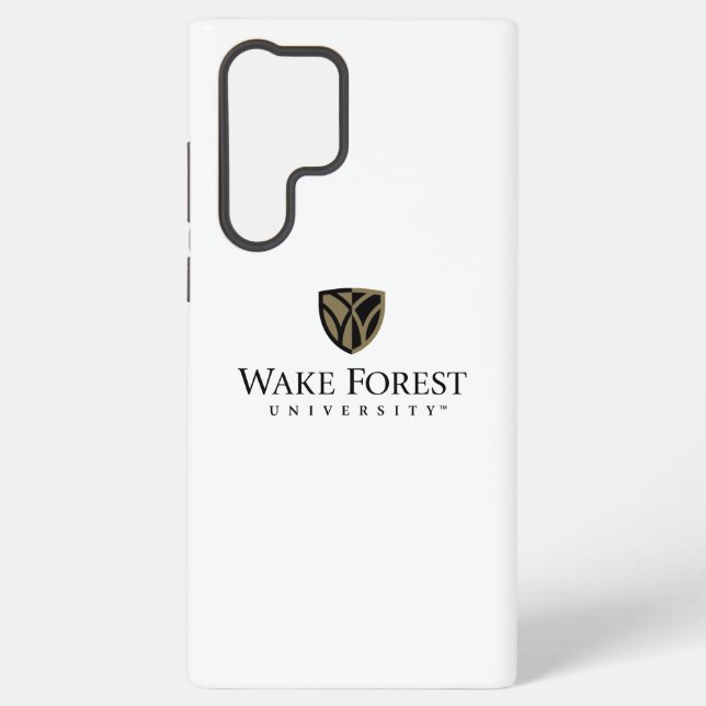 Wake Forest University Wordmark Samsung Galaxy Case (Back)