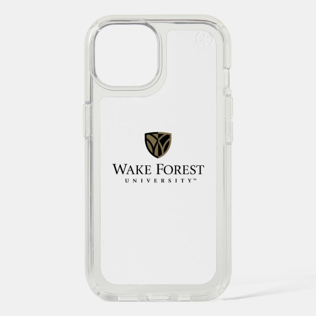 Wake Forest University Wordmark Speck iPhone Case (Front)