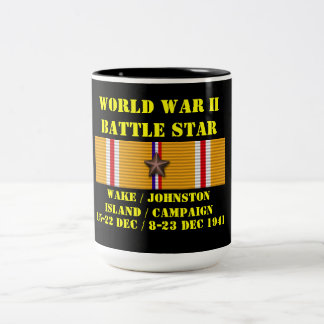 Wake / Johnston Island Campaign Two-Tone Coffee Mug