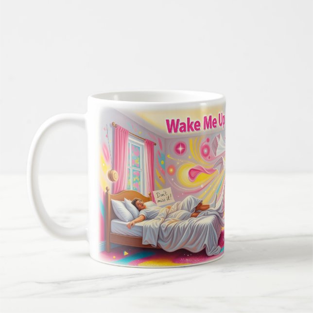 Wake Me Up Before You Go-Go Fun Pop Mug (Left)
