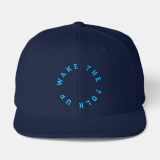 Wake the folk UP hat! Visor