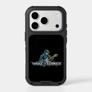 Wake The Strings Retro Future Art iPhone 17 Pro Case