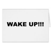 WAKE UP!!! (Front Horizontal)