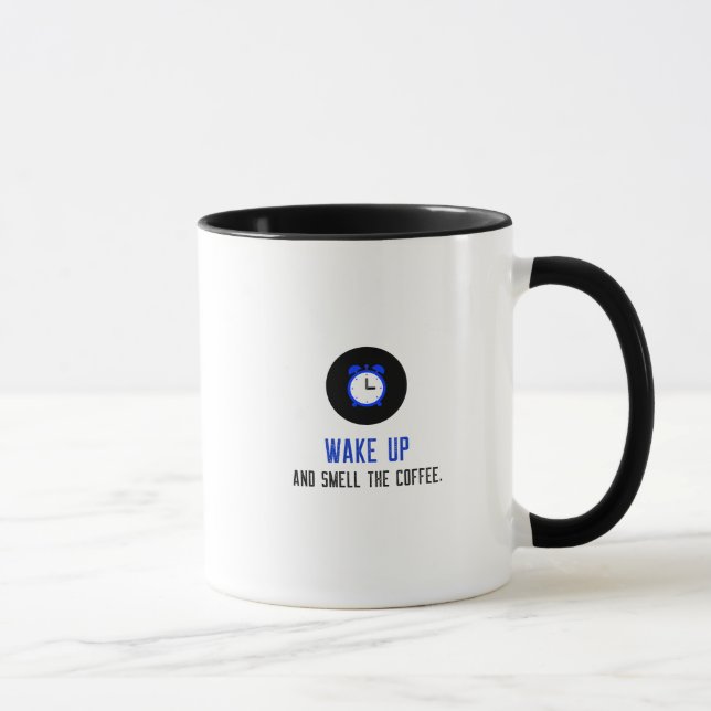 WAKE UP | ALARM CLOCK MUG (Right)