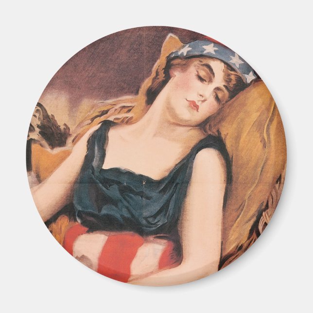 Wake Up America Magnet (Front)