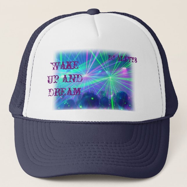 Wake Up and Dream Trucker Hat (Front)