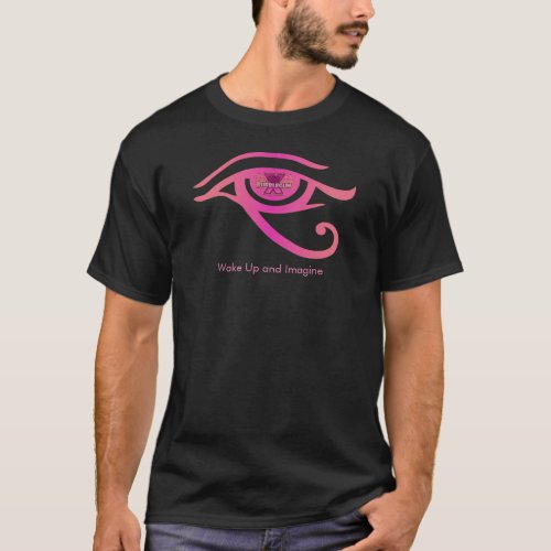 Wake Up and Imagine Eye of Horus Bubblegum X T_Shirt