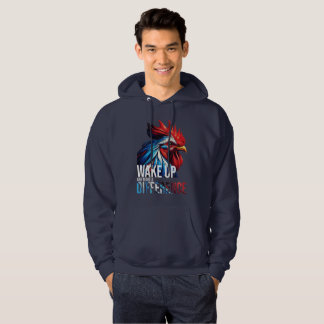 WAKE UP AND MAKE A DIFFERENCE HOODIE