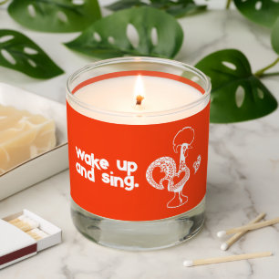 Wake up and sing with the Portuguese Rooster Scented Candle