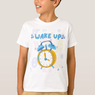 Wake Up Back to School Alarm Clock T-Shirt