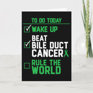 Wake Up Beat Bile Duct Cancer Rule The World 1 Card