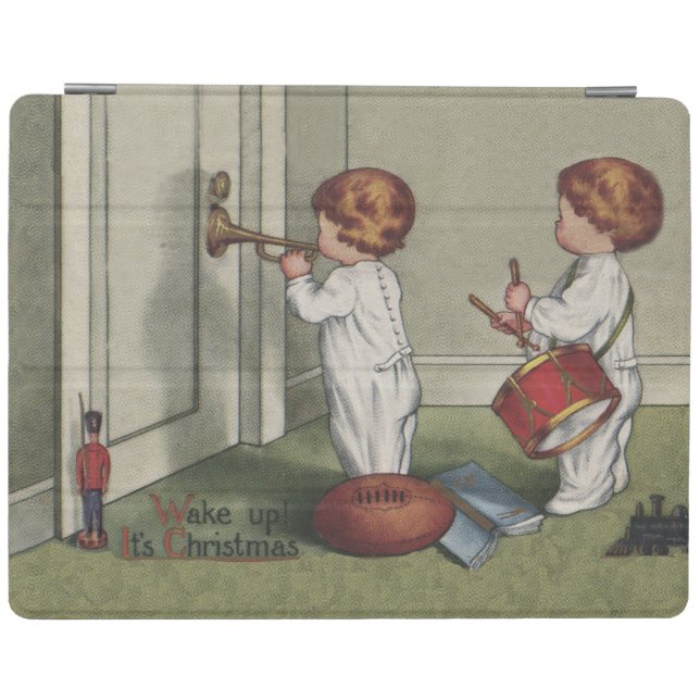 Wake Up Its Christmas cute child illustration iPad Smart Cover (Horizontal)