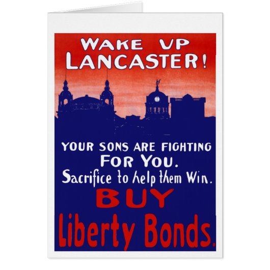 Wake Up Lancaster Cards (Front)