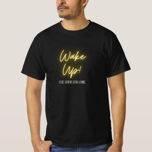 Wake Up Mens T_Shirt