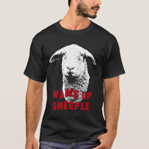 Wake Up Sheeple, Sheep T-Shirt