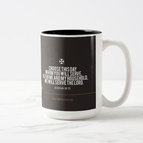 Wake Up  Smell the Incense  Choose this day Two_Tone Coffee Mug