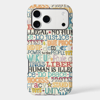 wake up stand up typography iPhone 17 pro max case