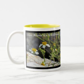Wake Up To Wildflowers Mug by CatsEyeViewGifts at Zazzle