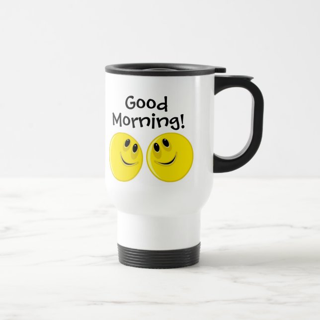 Wake Up with a Smile Mug ... ; ) (Right)