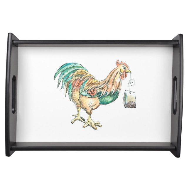 Wake Up WIth Tea Serving Tray (Front)