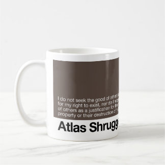 Wake Up World / Atlas Shrugged/ Galt 1 Coffee Mug