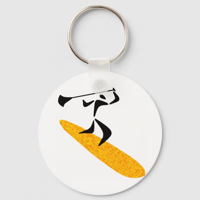 Wakeboard Carribean Sounder Keychain (Front)