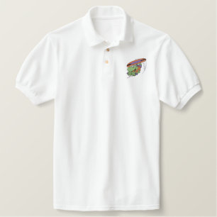 Wakeboard Embroidered Polo Shirt