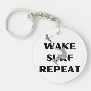 Wakeboard Enthusiast Chain Keychain