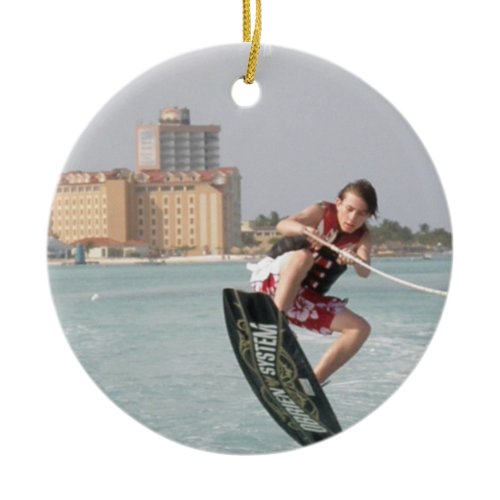 Wakeboard Jump Ornament