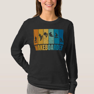 Wakeboard Lifestyle Vintage Palm Trees T-Shirt