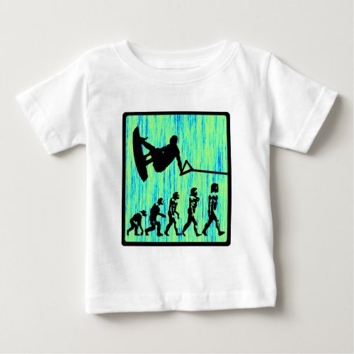 Wakeboard Styled Evolution Baby T_Shirt