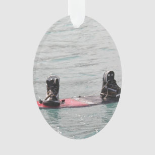 Wakeboarder Ornament