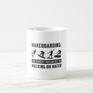 Wakeboarder Wakeboarding Walking On Water Wake Coffee Mug