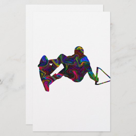 Wakeboarder Wild Colors (Front/Back)