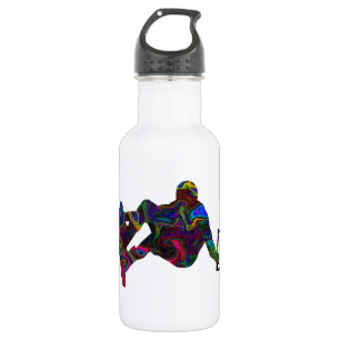 Wakeboarder Wild Colors Water Bottle