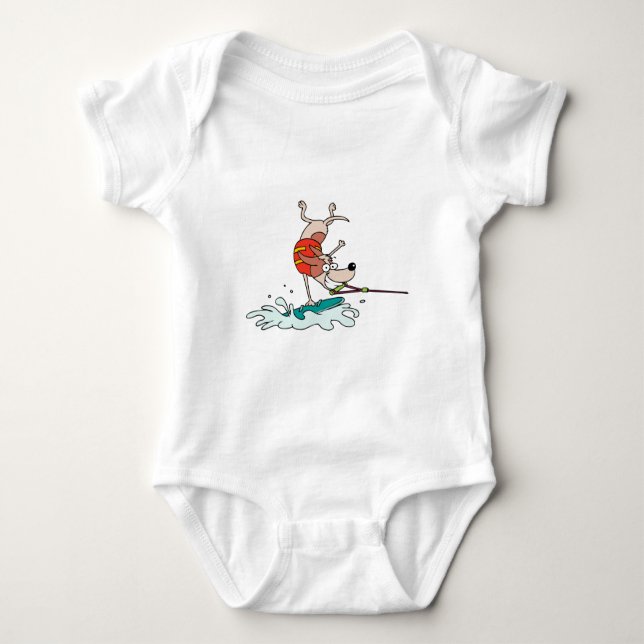 Wakeboarding Baby Bodysuit (Front)